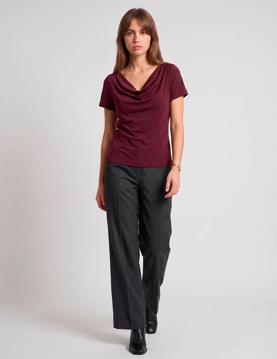 Blusa manga corta para mujer 3