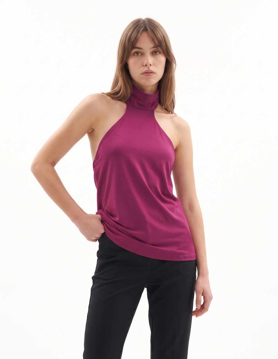 Blusa sin manga para mujer 1