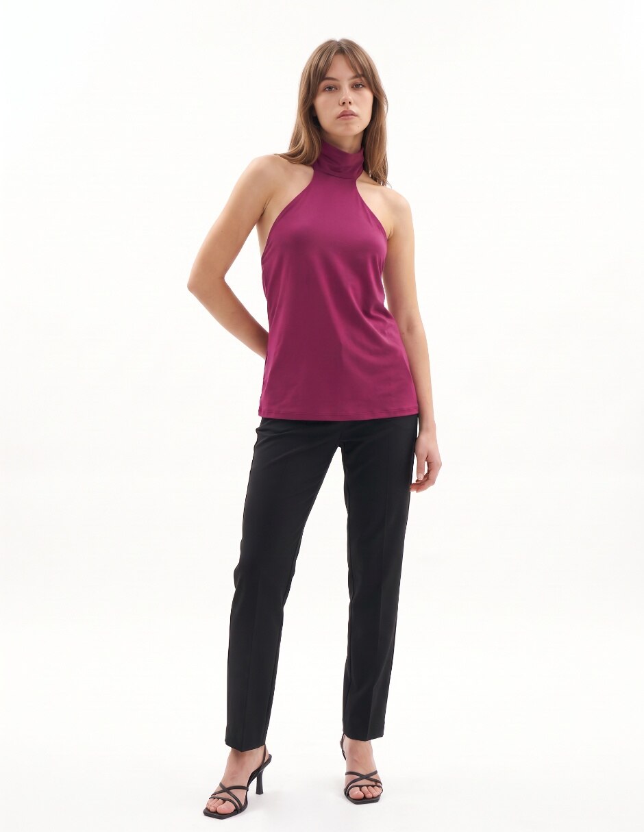 Blusa sin manga para mujer 3