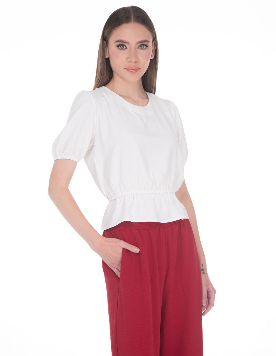 Blusa manga al codo para mujer Blusa manga al codo para mujer