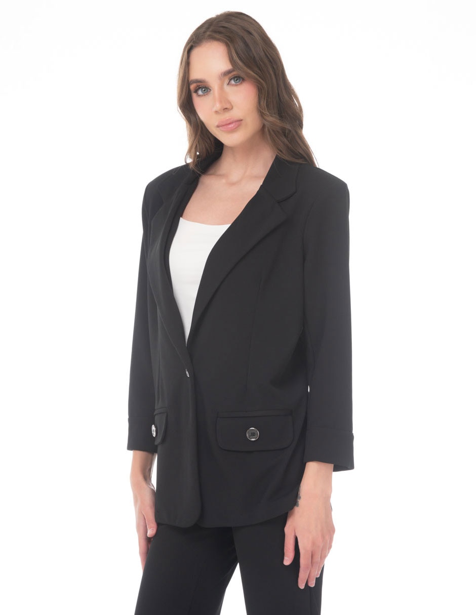 Saco sastreado casual para mujer Saco sastreado casual para mujer