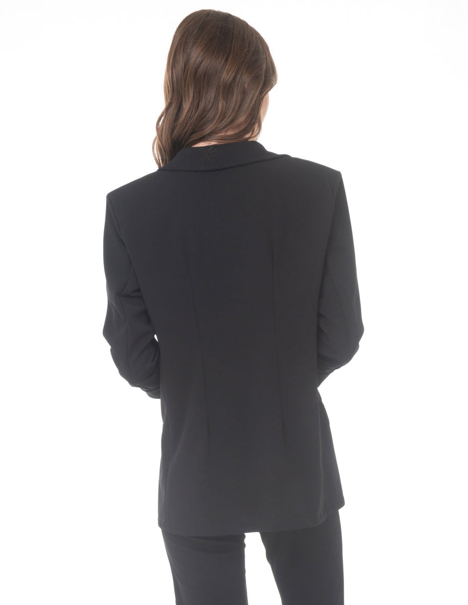 Saco sastreado casual para mujer 4