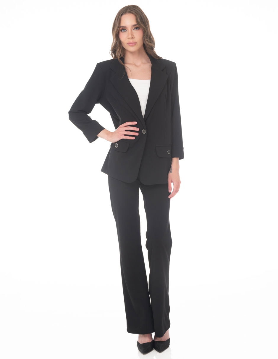 Saco sastreado casual para mujer 2