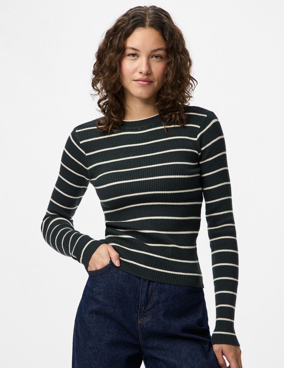 Suéter cuello redondo para mujer Suéter cuello redondo para mujer