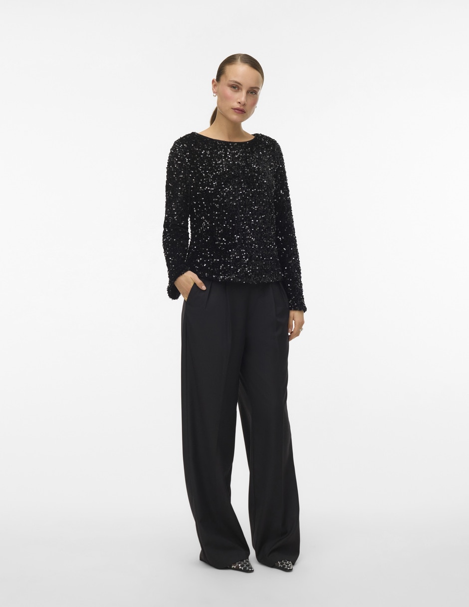Blusa manga larga para mujer 4