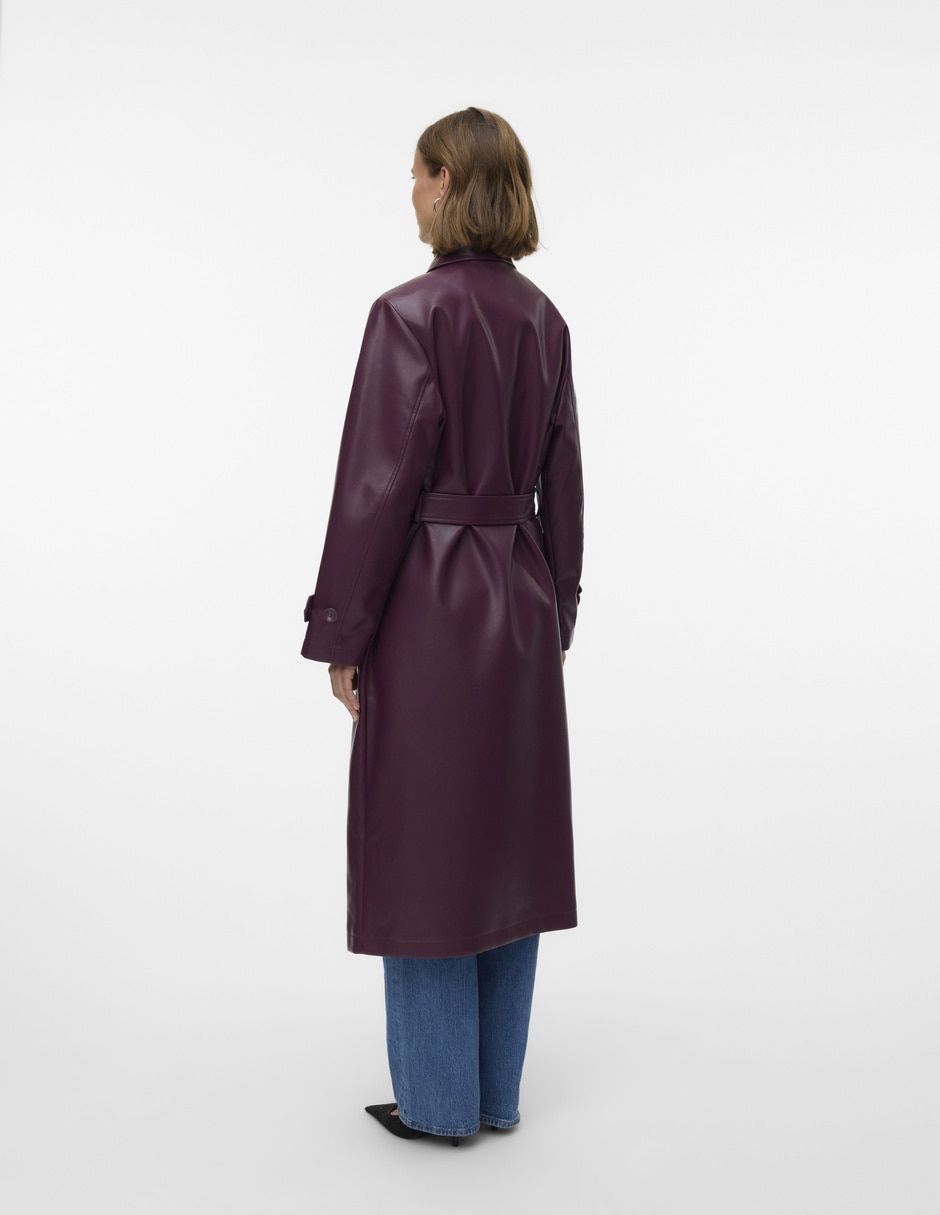 Gabardina impermeable con bolsa para mujer 2