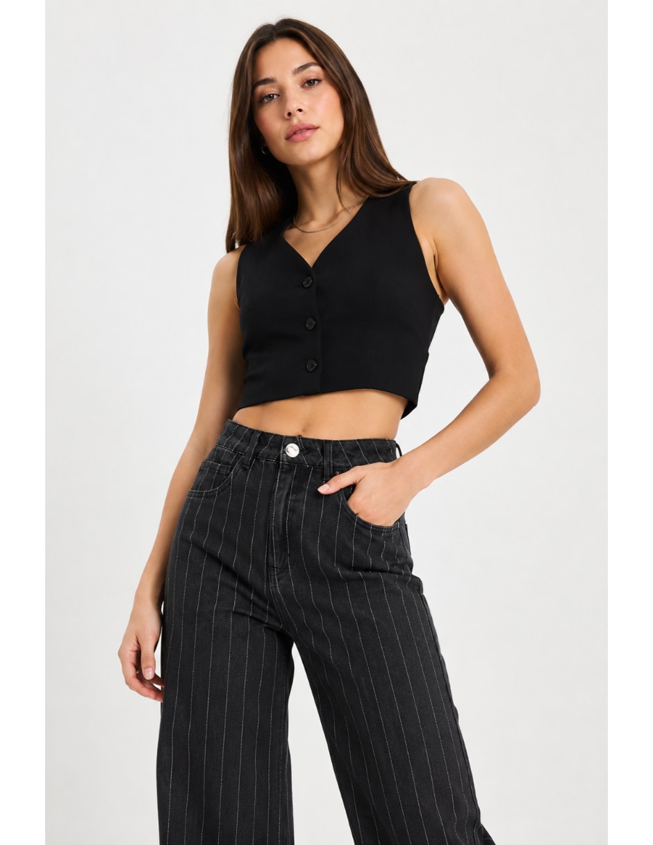 Jeans wide leg para mujer 2