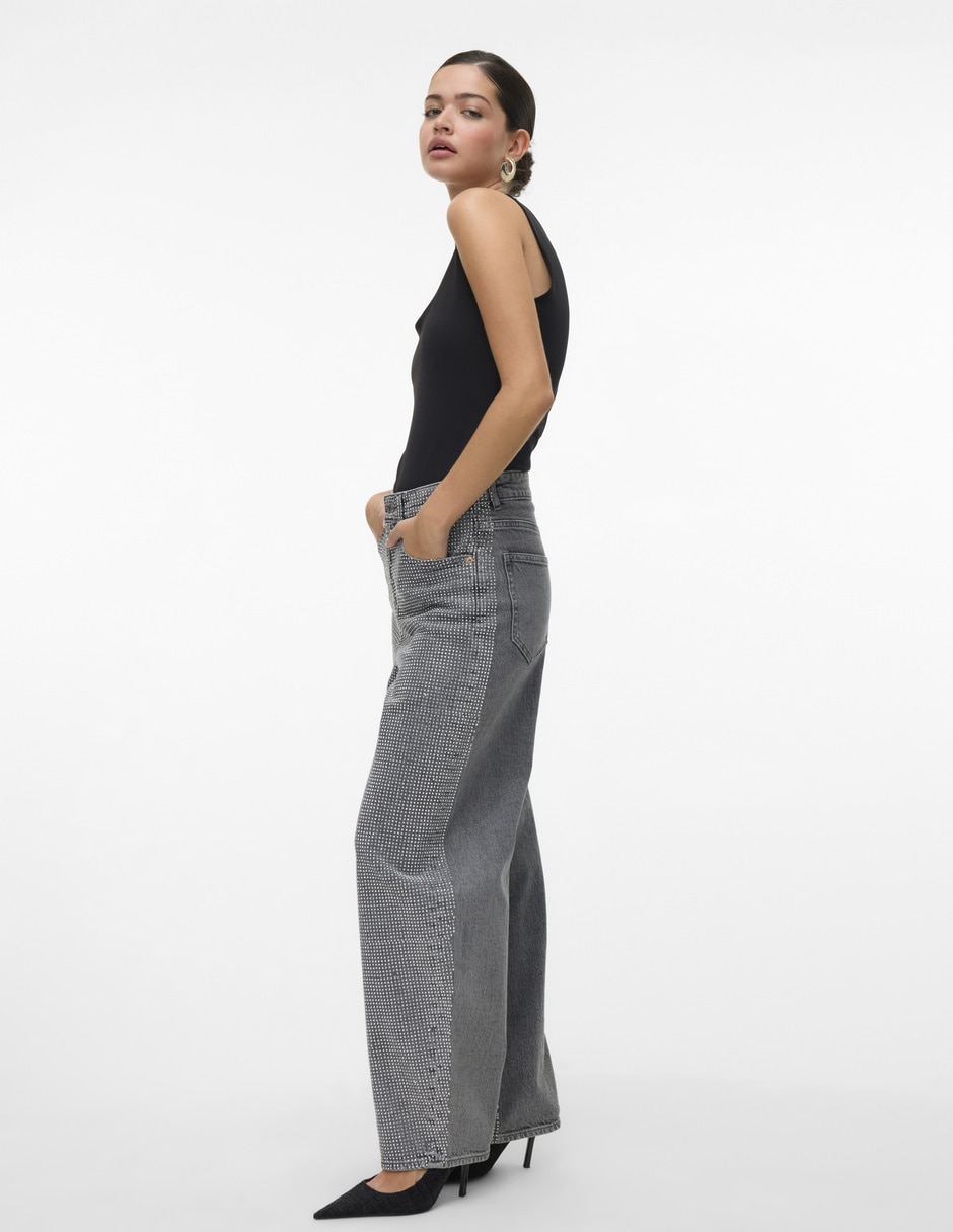 Jeans barrel para mujer 5