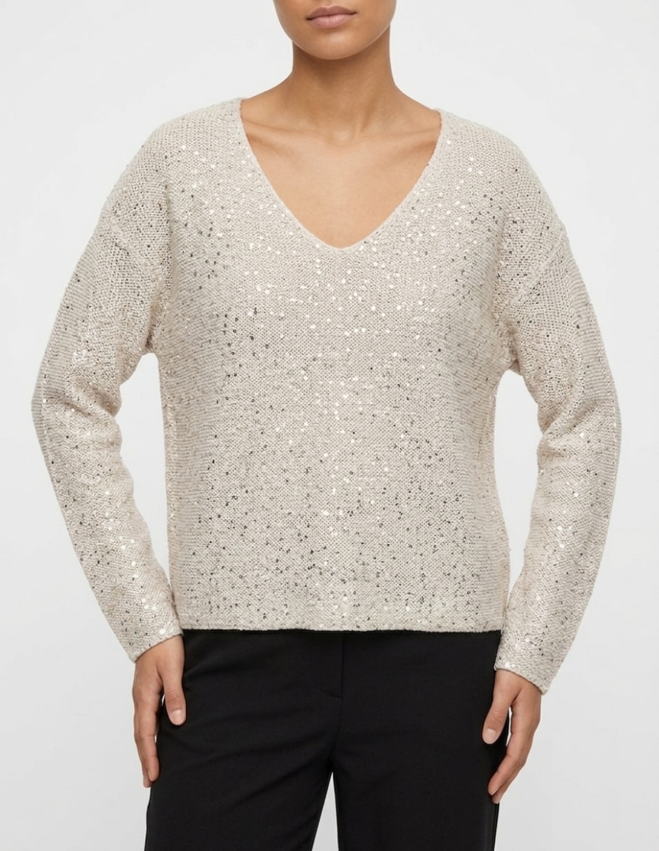 Suéter cuello v para mujer Suéter cuello v para mujer