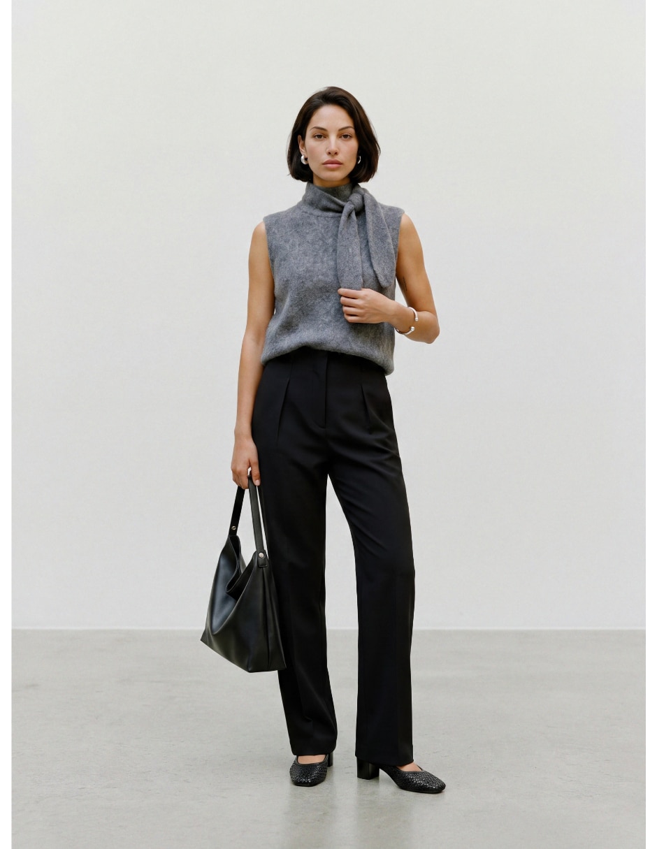 Pantalón recto para mujer 2