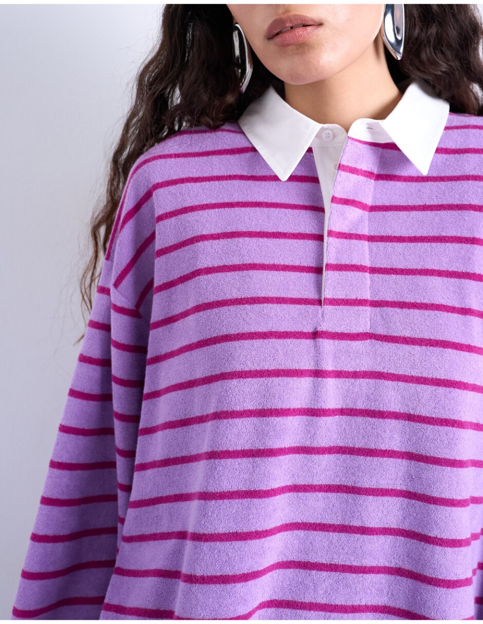 Playera tipo polo para mujer 4
