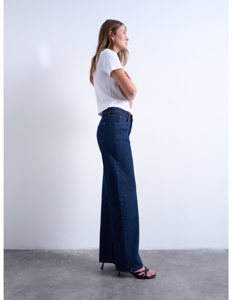 Jeans straight para mujer 2