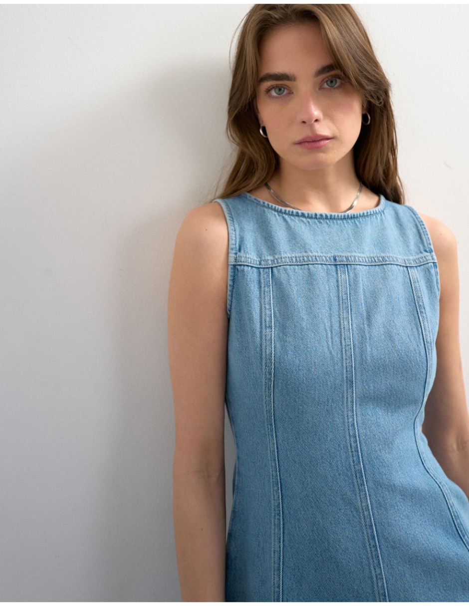 Vestido corto casual para mujer