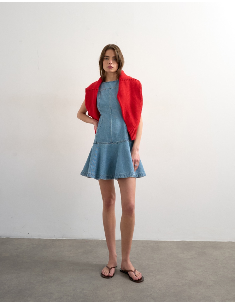 Vestido corto casual para mujer 2