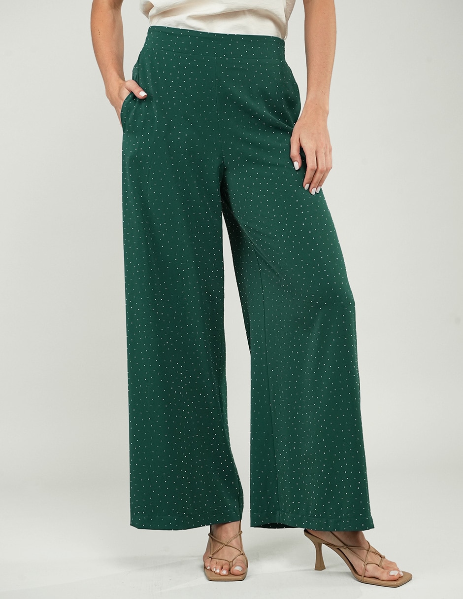 Pantalón wide leg para mujer