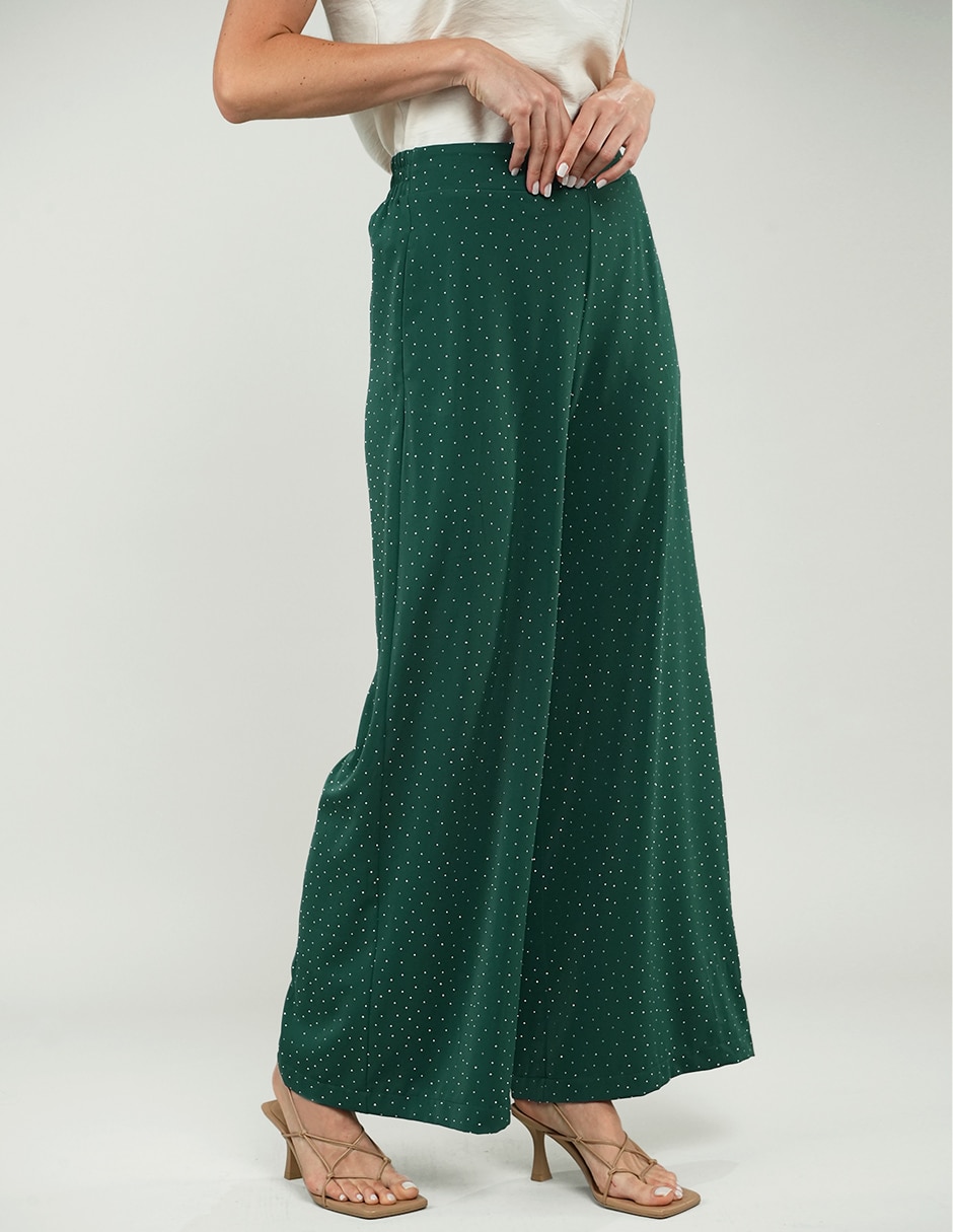 Pantalón wide leg para mujer 4