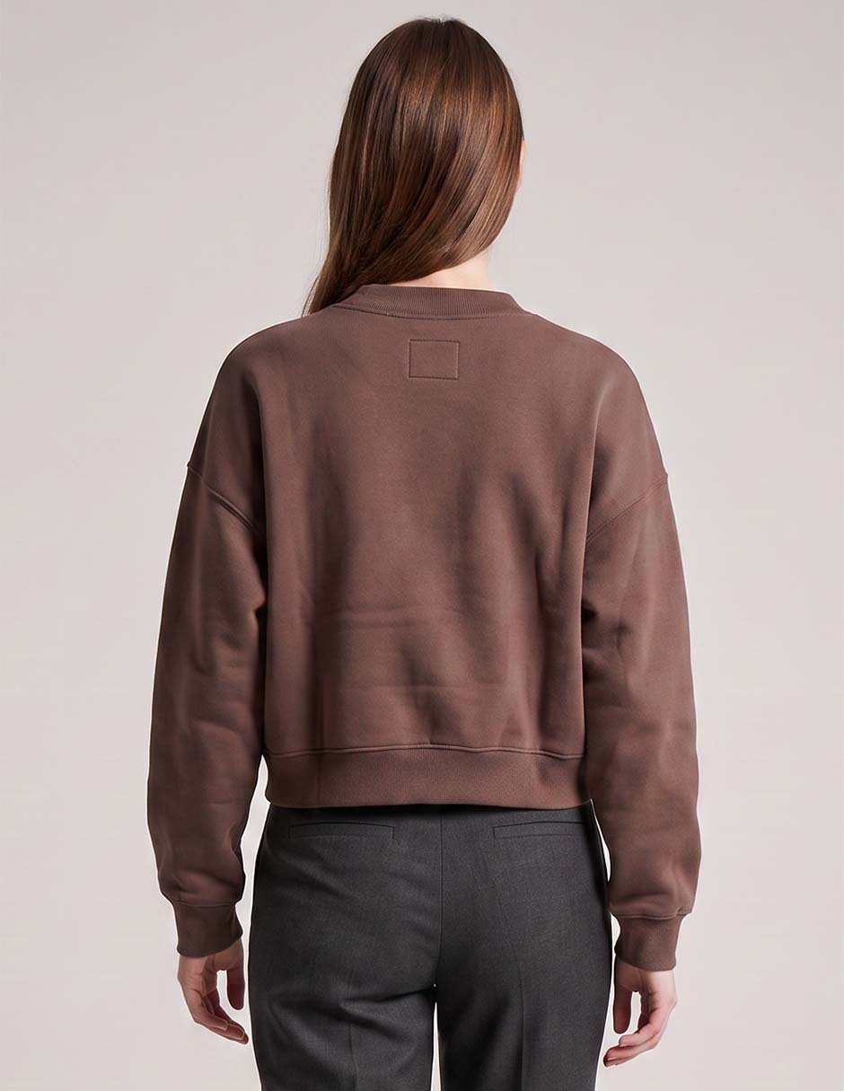 Suéter cuello redondo para mujer