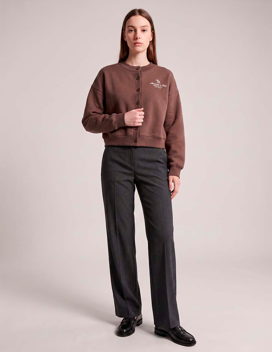 Suéter cuello redondo para mujer