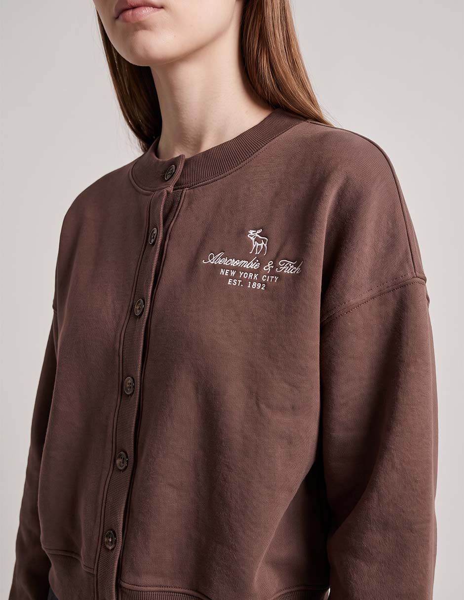Suéter cuello redondo para mujer
