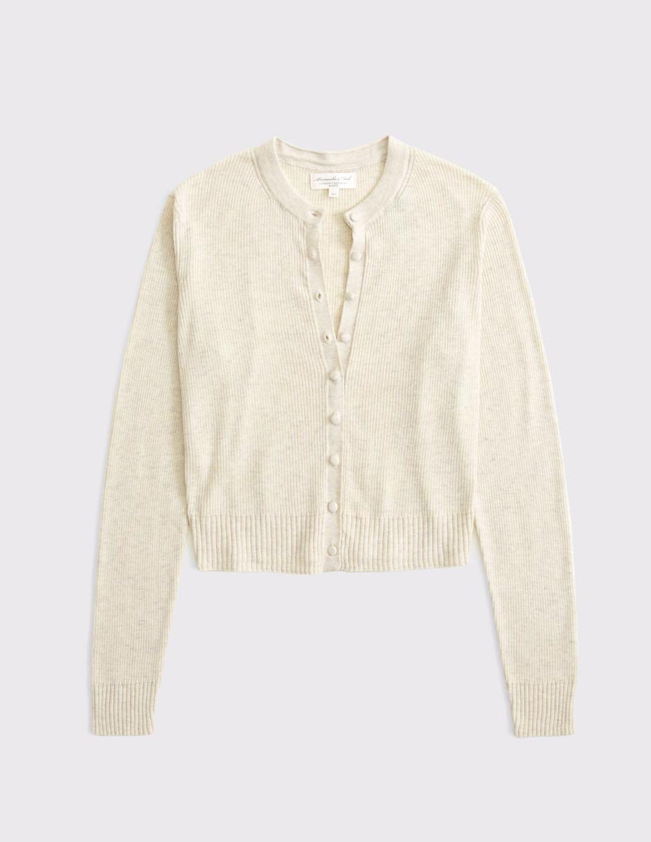 Suéter cuello redondo para mujer
