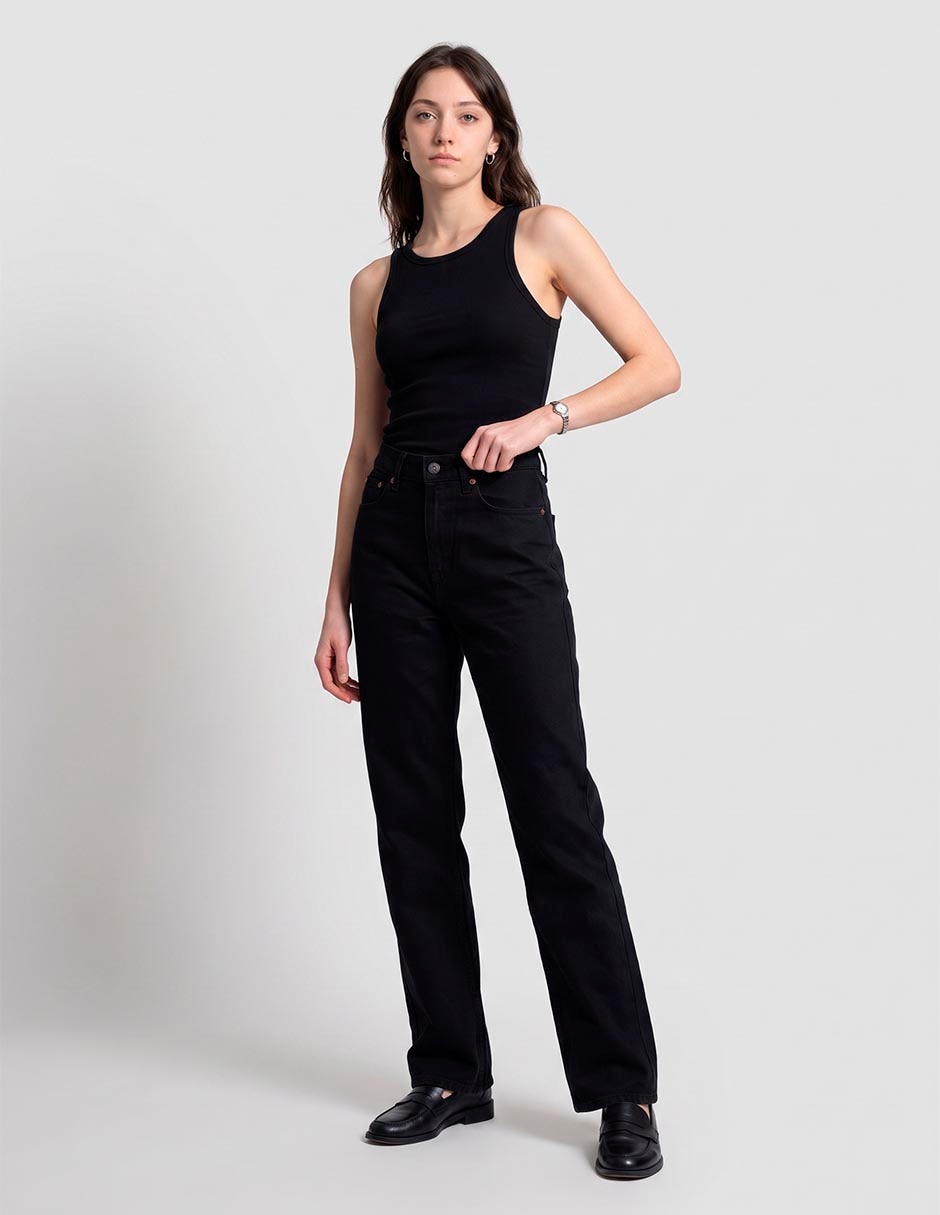 Jeans straight para mujer