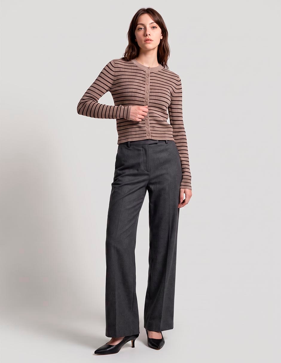 Suéter cuello redondo para mujer Suéter cuello redondo para mujer