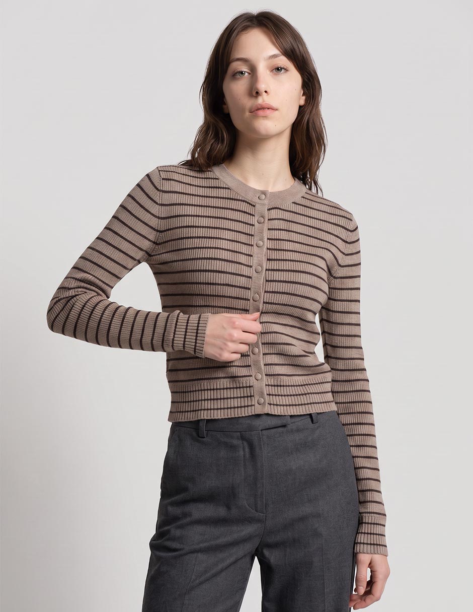 Suéter cuello redondo para mujer 2