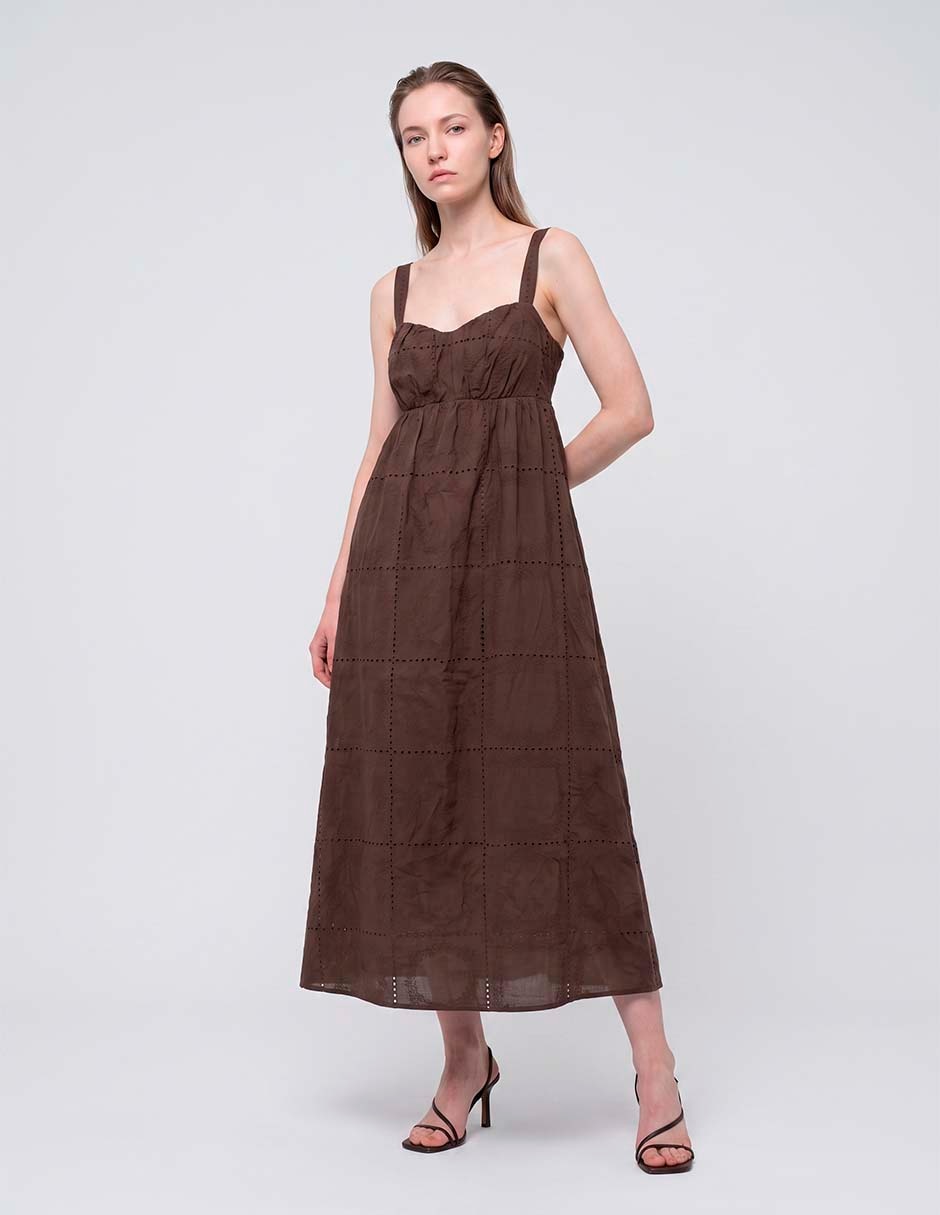 Vestido largo casual para mujer