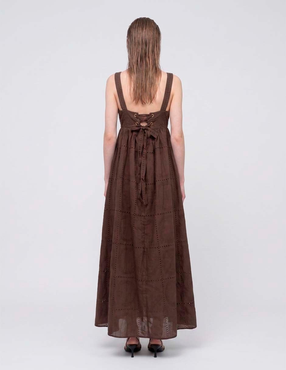 Vestido largo casual para mujer