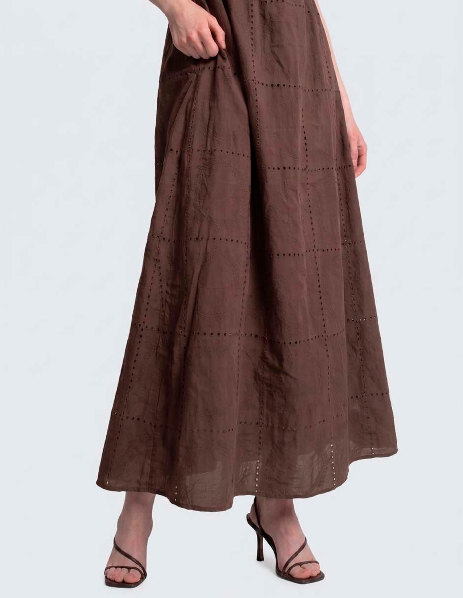 Vestido largo casual para mujer