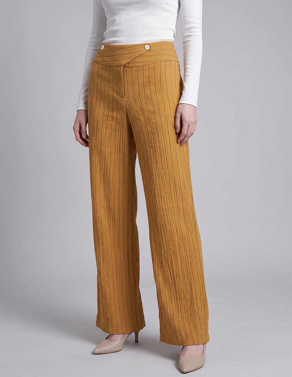 Pantalón regular amplio para mujer Pantalón regular amplio para mujer