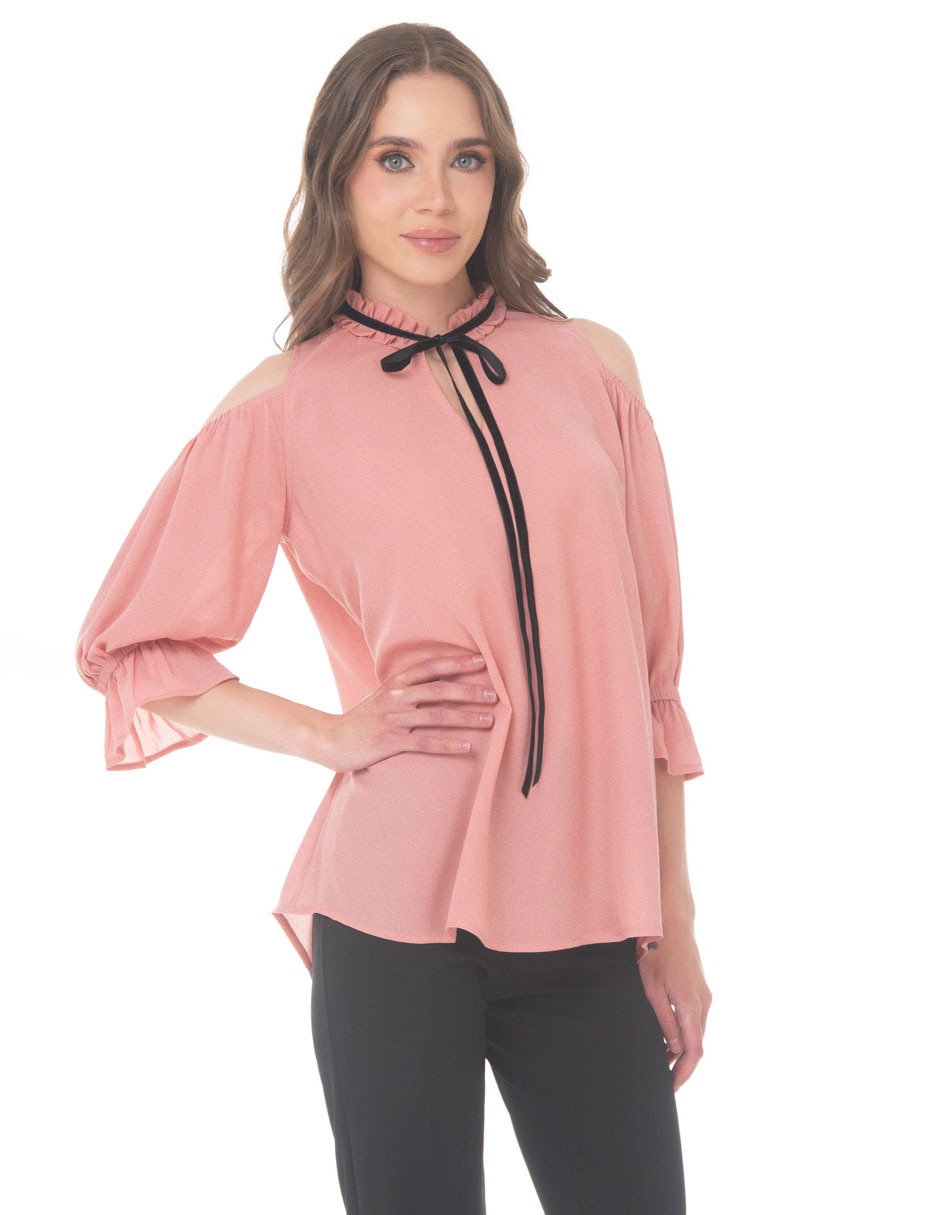 Blusa manga 3/4 para mujer