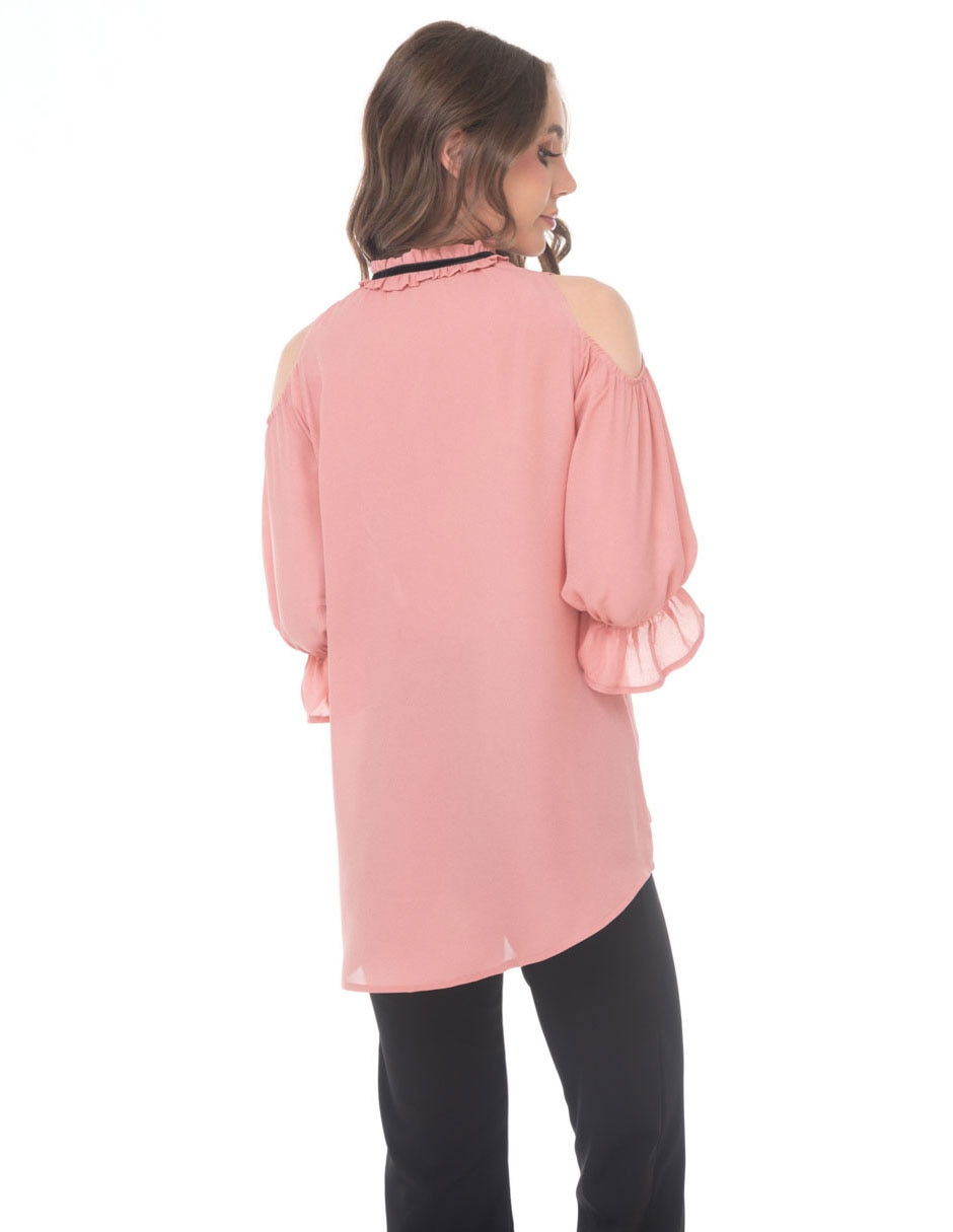 Blusa manga 3/4 para mujer 2