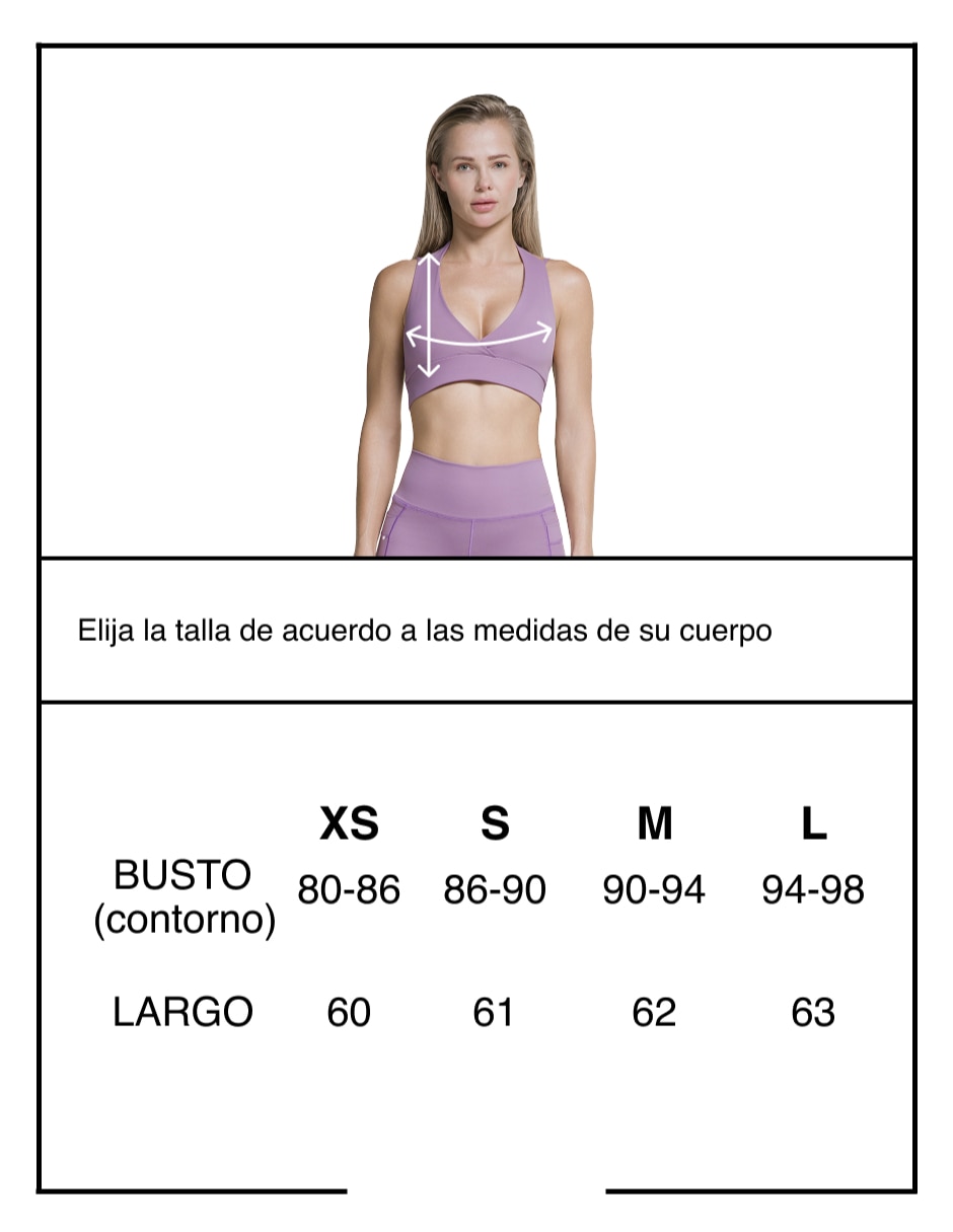 Top cuello con escote V tirante delgado 2