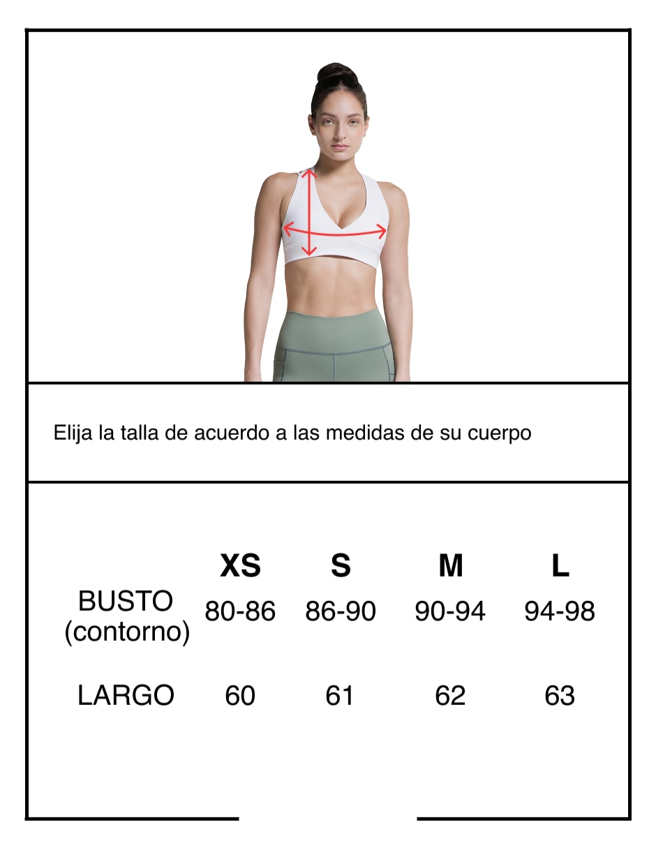 Top cuello con escote V tirante delgado 5
