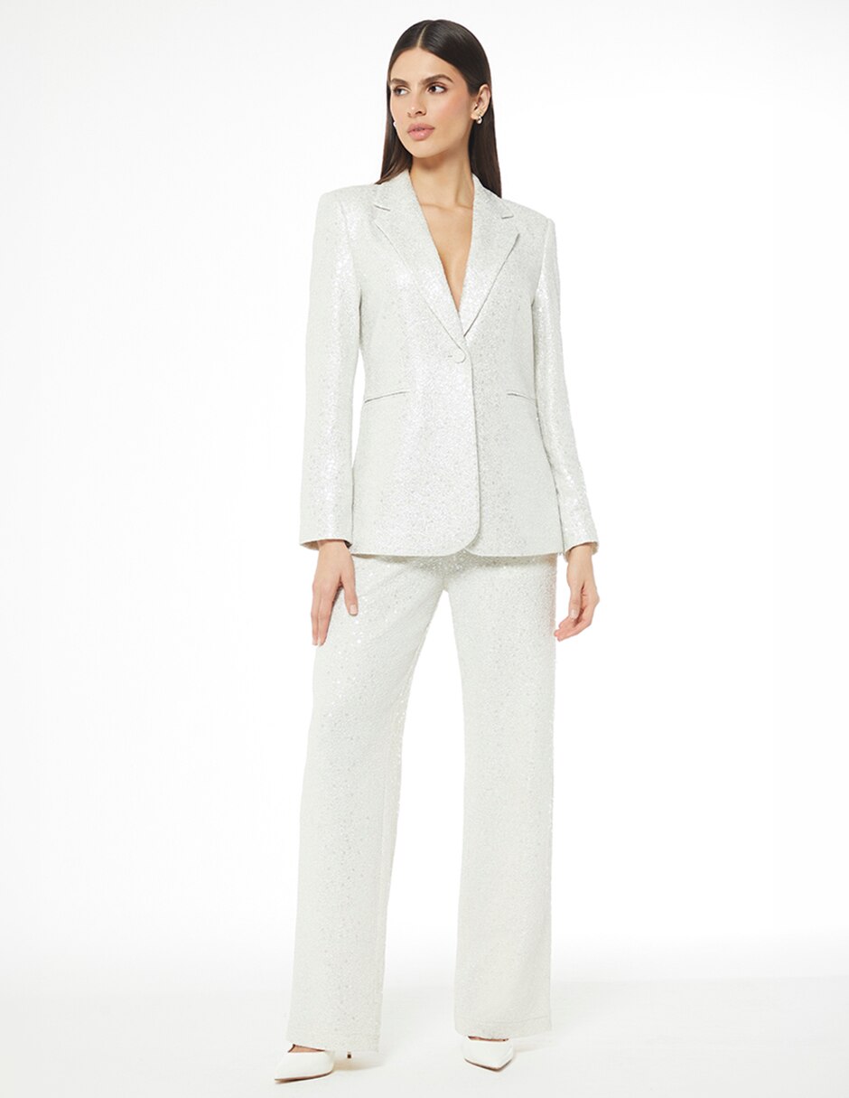 Pantalón golden glow recto para mujer 4