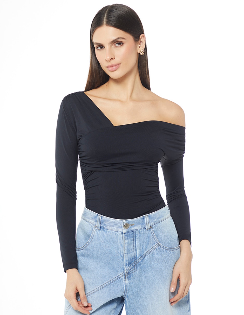 Body cuello con escote medio para mujer Body cuello con escote medio para mujer