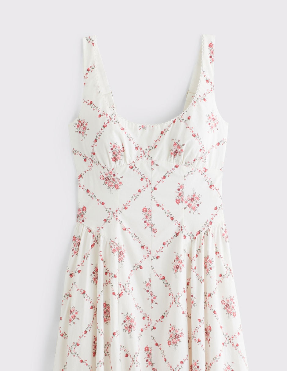 Vestido Midi Casual SM26 para mujer 4