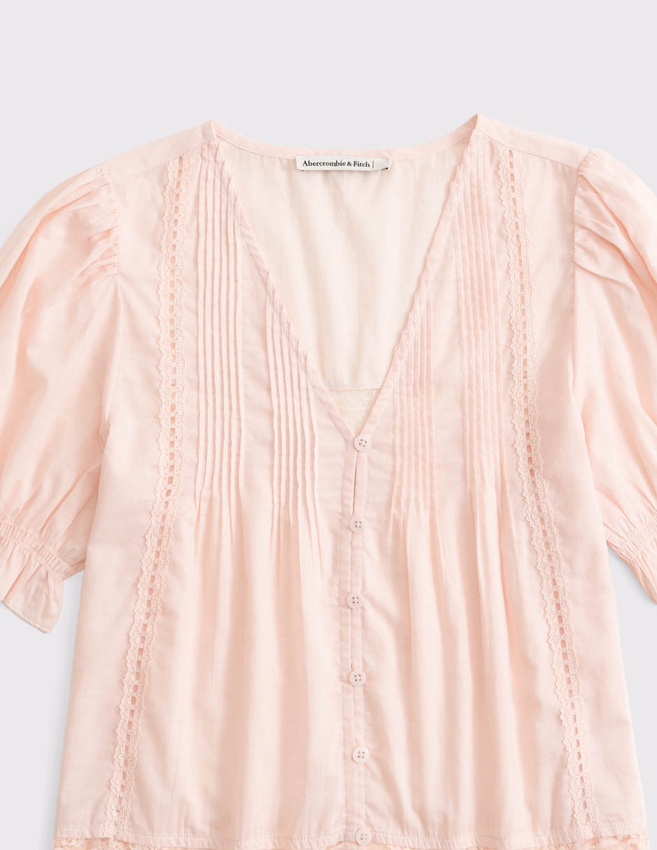 Blusa sm26 manga corta para mujer 4