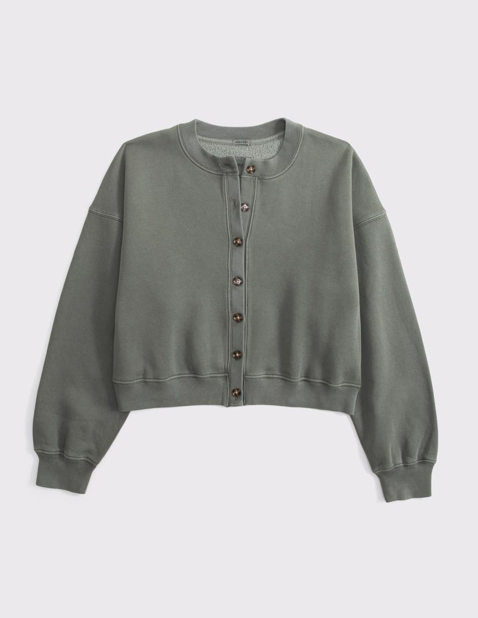 Suéter cuello redondo para mujer