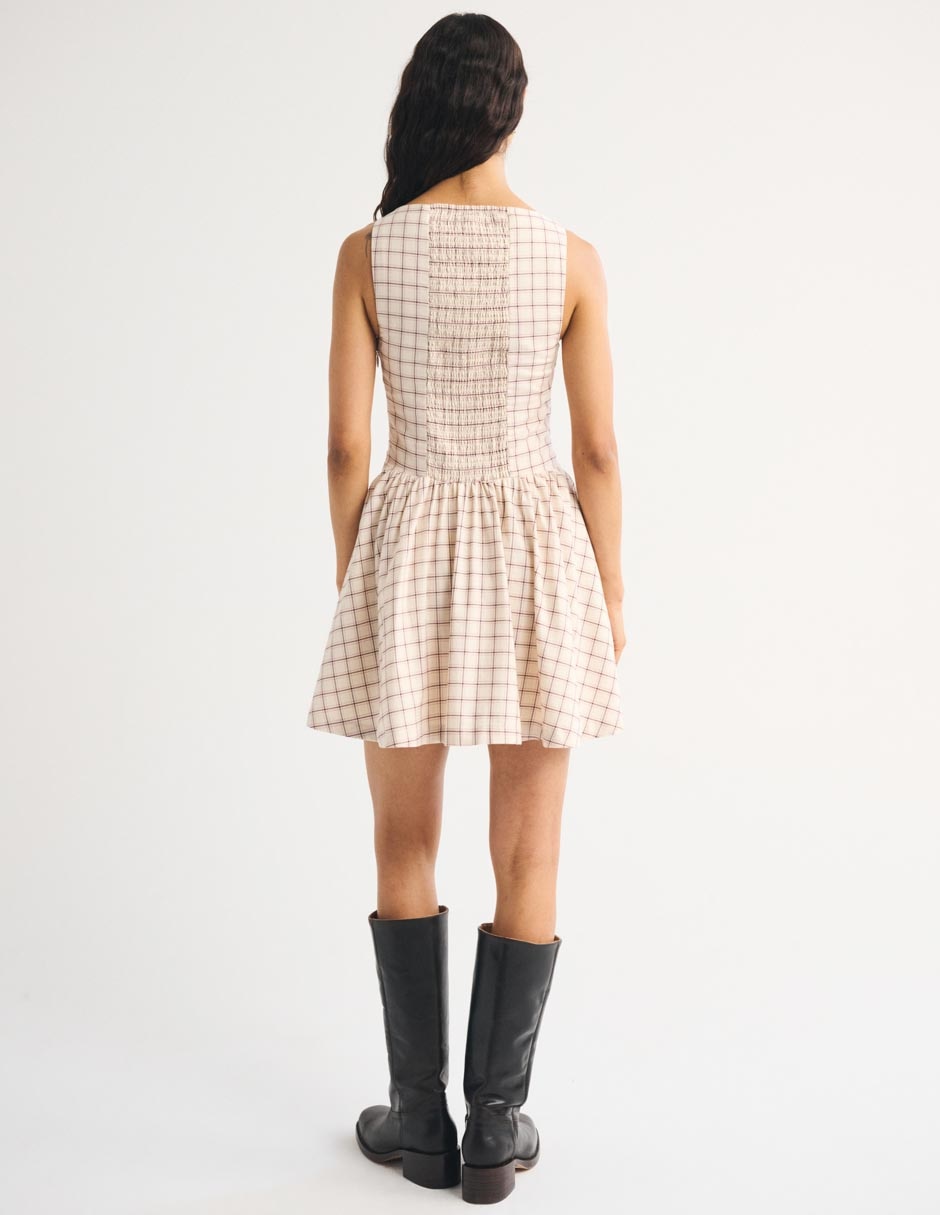 Vestido mini casual fa26 para mujer 7