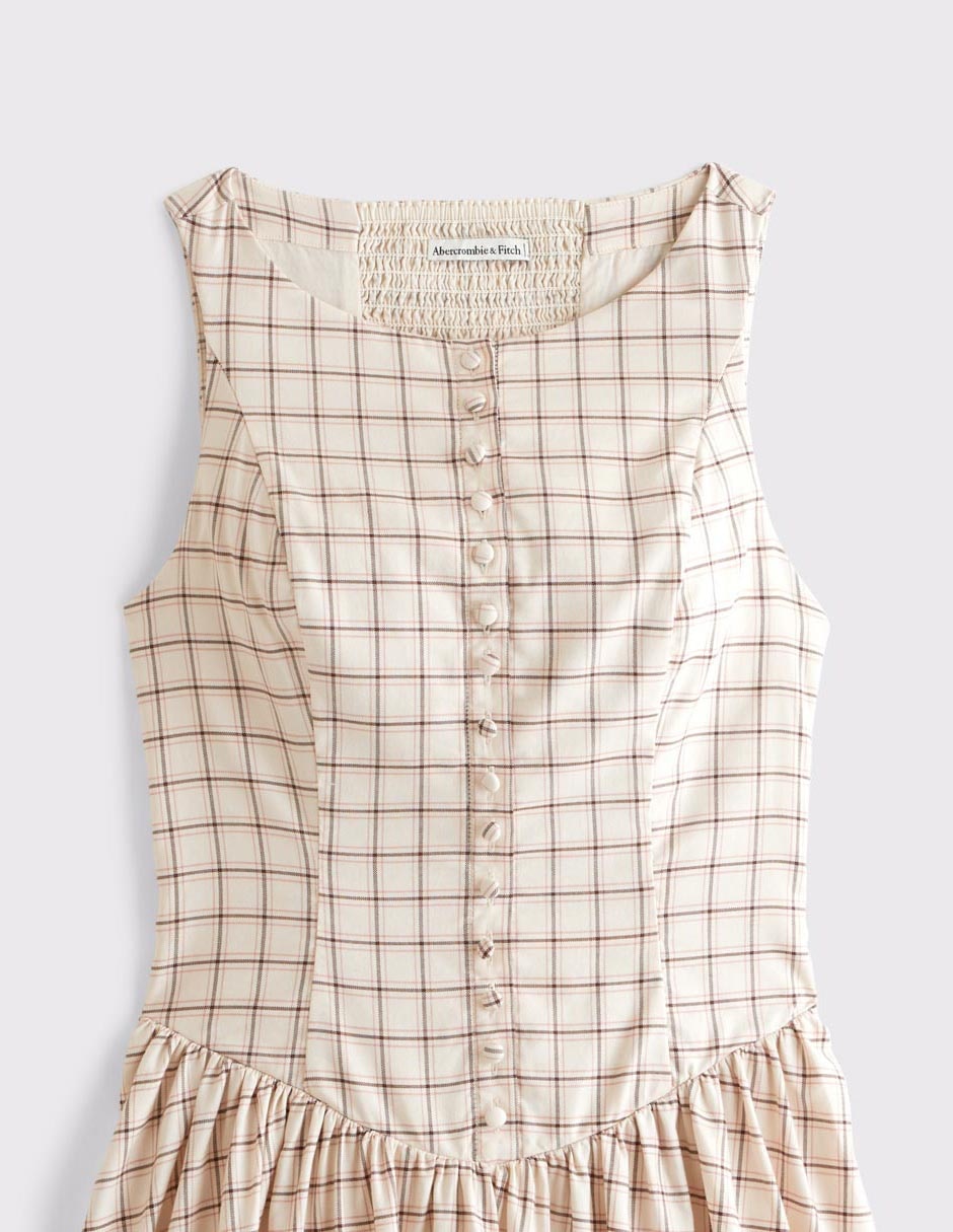 Vestido mini casual fa26 para mujer 6