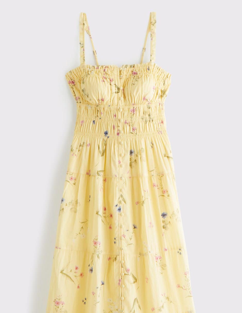 Vestido maxi casual fa26 para mujer 6