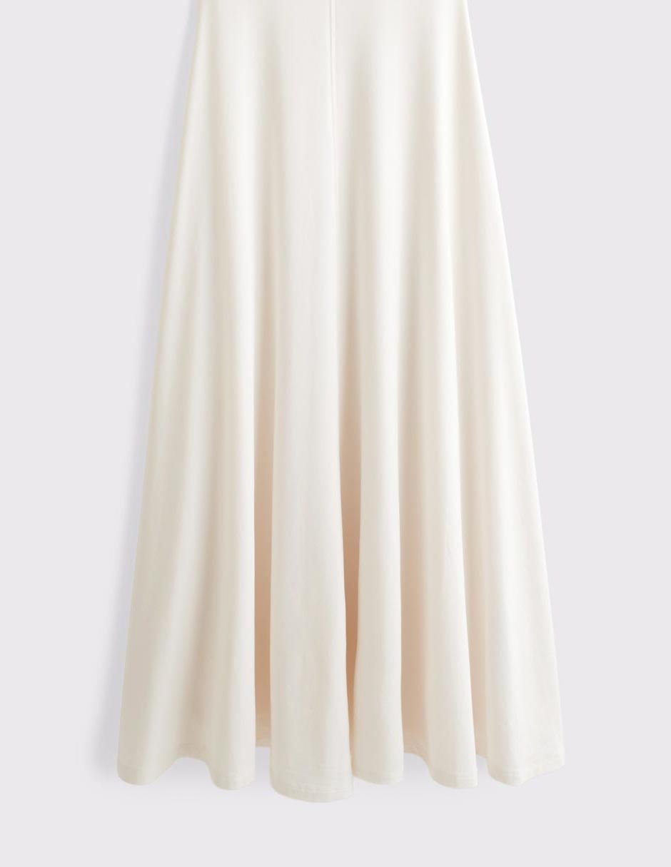 Vestido maxi casual fa26 para mujer 5