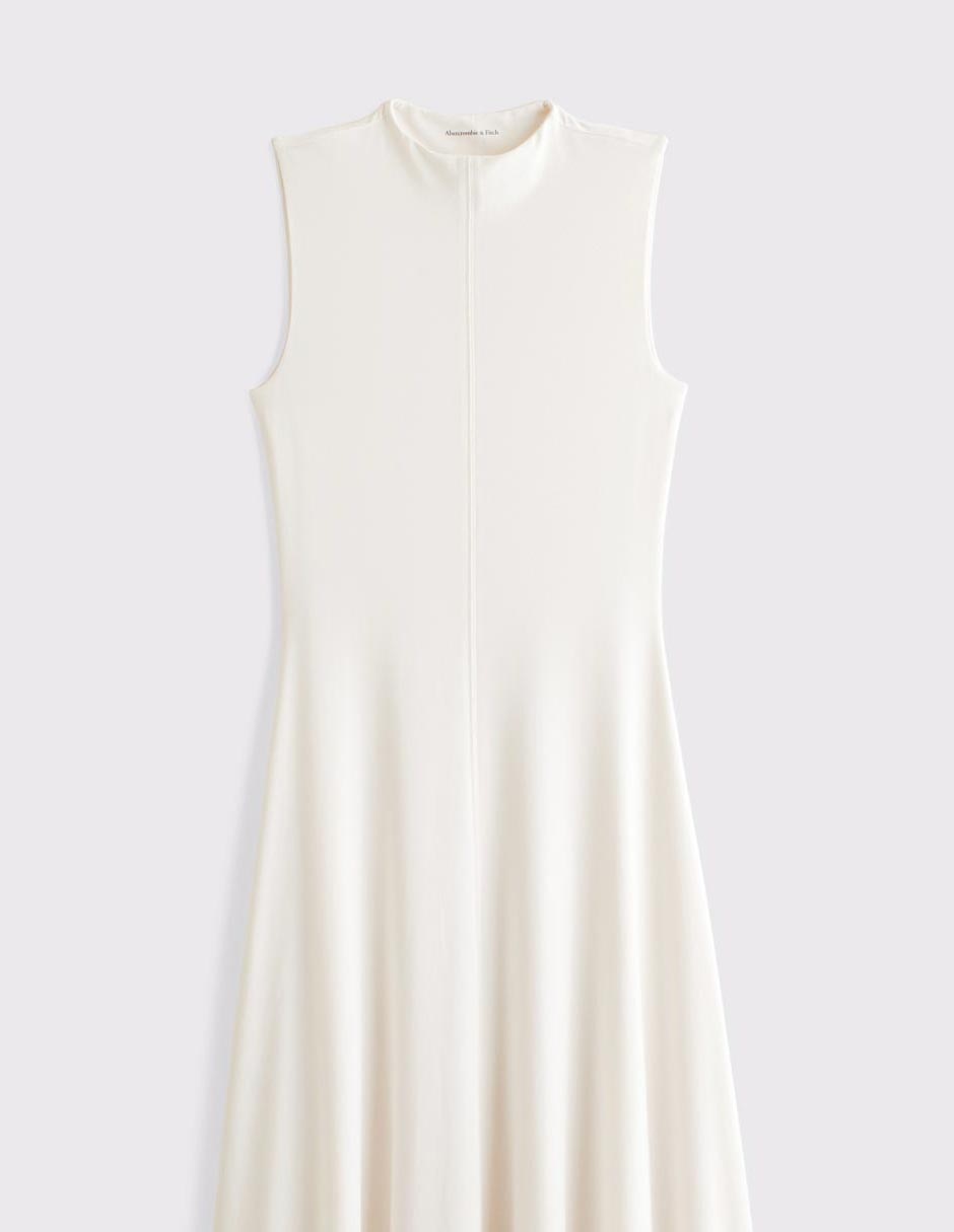 Vestido maxi casual fa26 para mujer 4