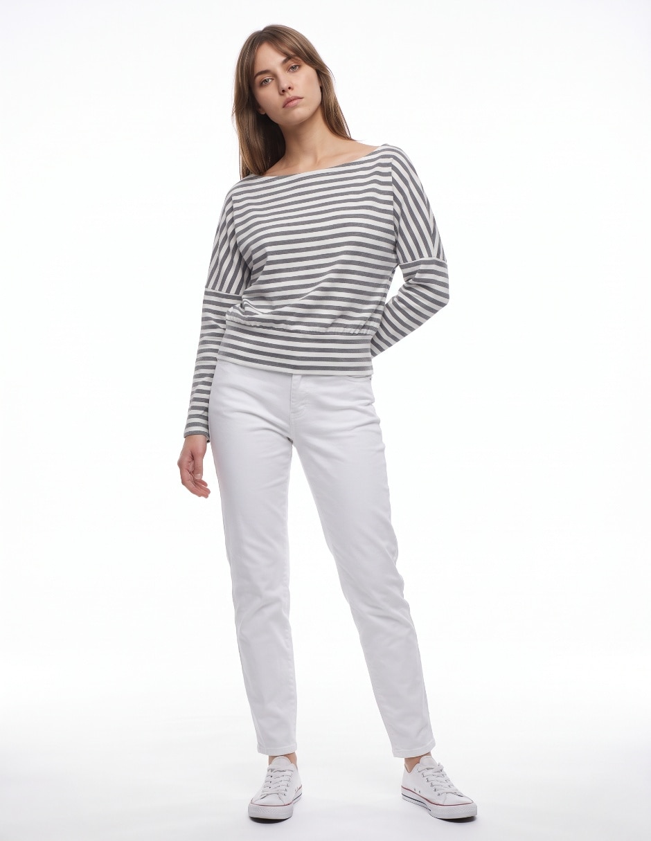 Blusa manga larga para mujer 3