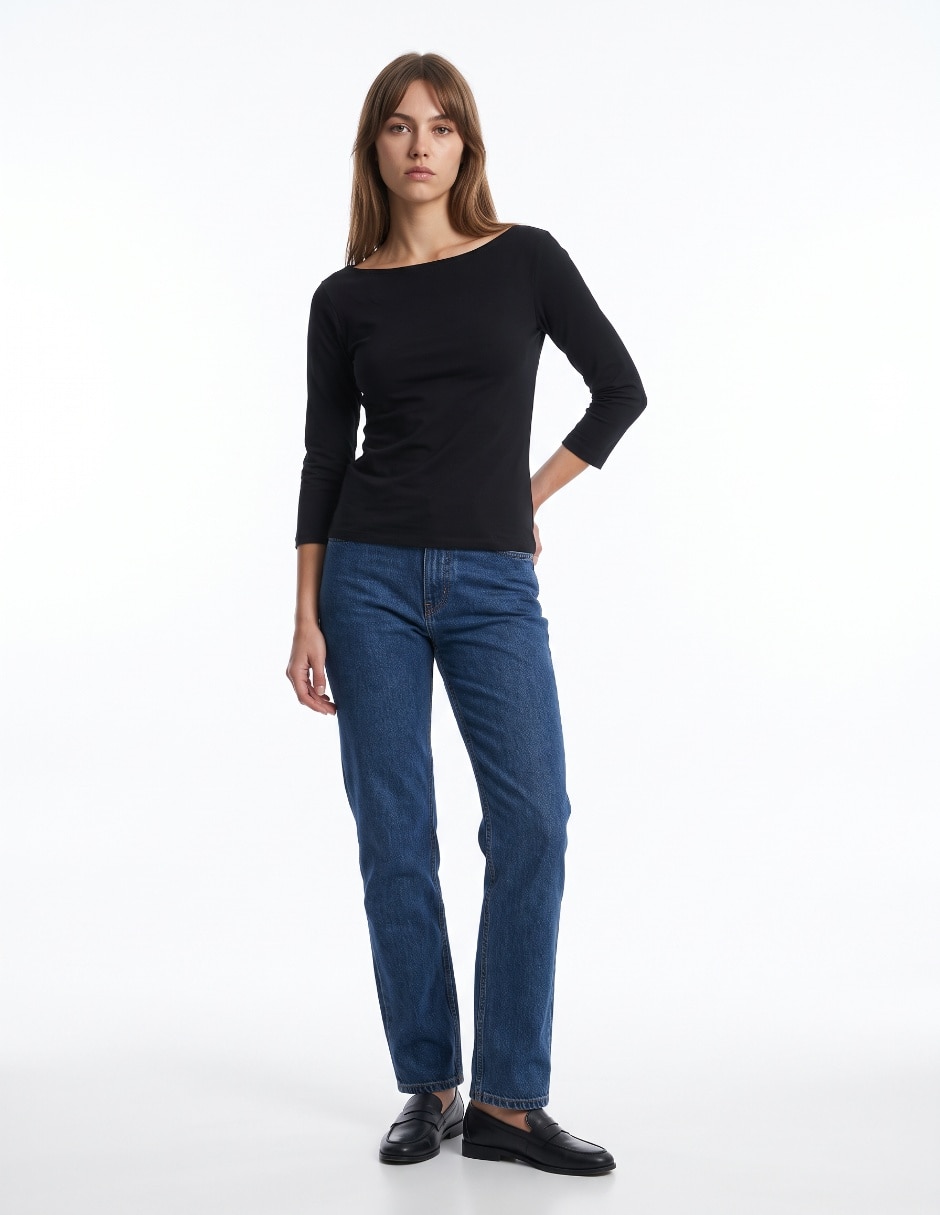 Blusa manga larga para mujer 1