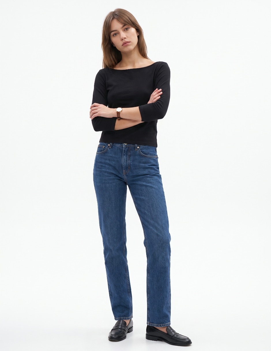 Blusa manga larga para mujer 3