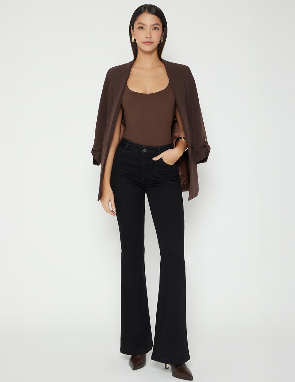 Body cuello redondo para mujer 6