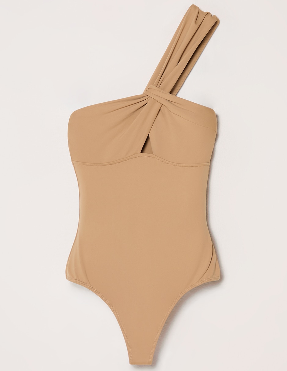 Body cuello con escote para mujer 6